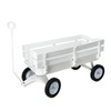 All-Terrain Cargo Wagon - White Flower Girl Wagon Pull Along