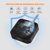 FANDBO 12 en 1 Regleta Multicontacto Extension USB, con 8
