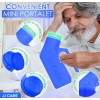 JJ CARE Screw Cap 1000ml Urinal Bottles - Blue, Set