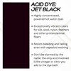 Jacquard Acid Dye 1/2oz Jar Jet Black - Acid Dye