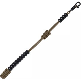 Rothco Coyote Tactical Paracord Pace Counter Beads Bracelet for Navigation Army Ranger