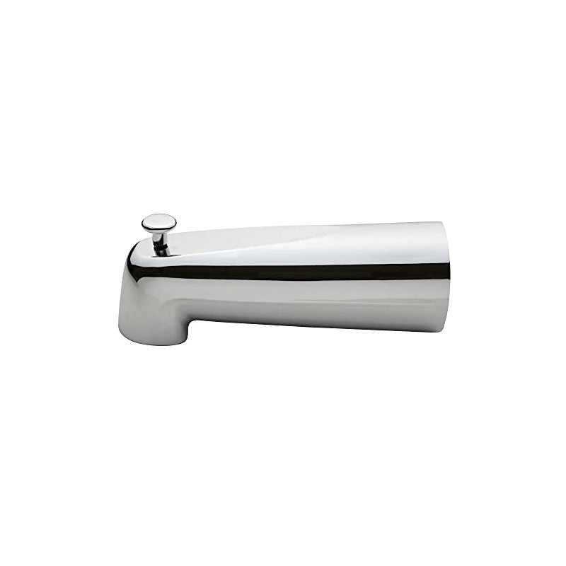 Kingston Brass K1089A1 Tub Spout with Diverter, Polished Chrome