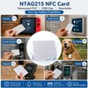 30 PCS NTAG215 NFC Cards, Rewritable Programmable PVC NFC Cards