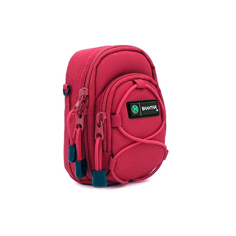 BAXXTAR NEW V3 Digital Camera Bag Case (red)