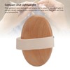 2PCS Set Sweater Cleaning Shaver Set Oval Beech Wood Bristle