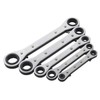 Dapetz ® Ring Spanner Wrench AF/Imperial/SAE Imperial Reversible Ratchet 5