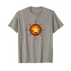 Sailing Compass And Sailboat Sunset T-Shirt