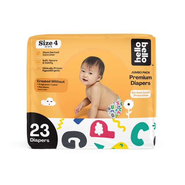 Hello Bello Premium Baby Diapers Size 4 I 23 Count