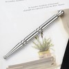Stainless Steel Massage Acupressure Rod Gua Sha Sten Acupressure stick (silver)