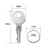 INTHVKIL B01 Keys(2 pcs) for Husky Tool Box & Hudson