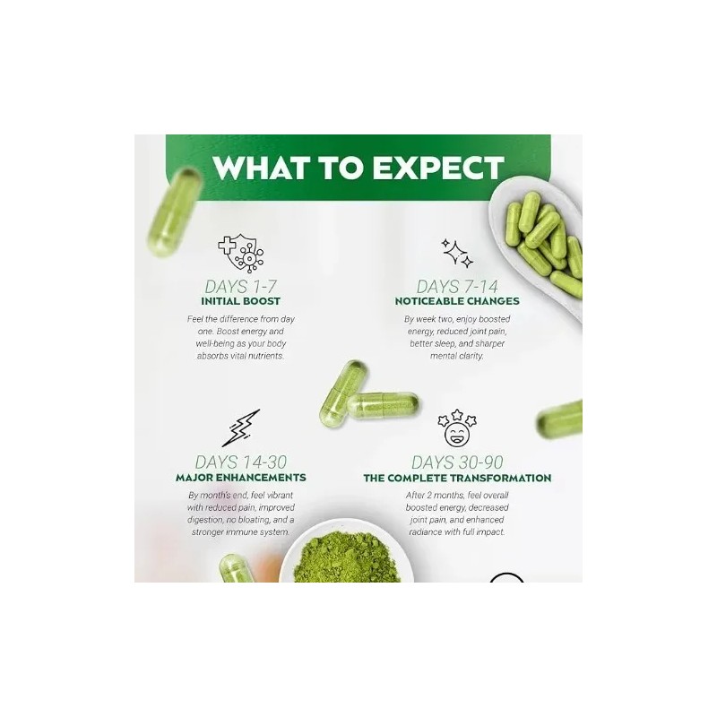 Vitavox Moringa Orgánica 100% Pura 60 Cáps Energía Bienestar
