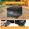 Kipiea Square Fire Pit Cover - Upgraded 600D Strong Tear