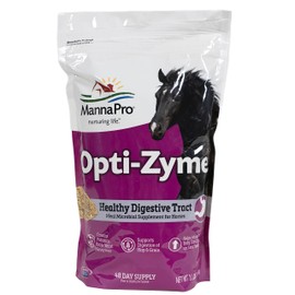 Manna Pro Corp 1000082 Manna Pro Opti-Zyme Microbial Digestive Supplement for Horse, 3-Pound