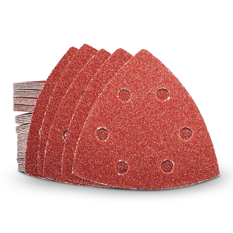 FEIHU Delta Sandpaper Triangular Sander, Pack of 60 Sandpaper for