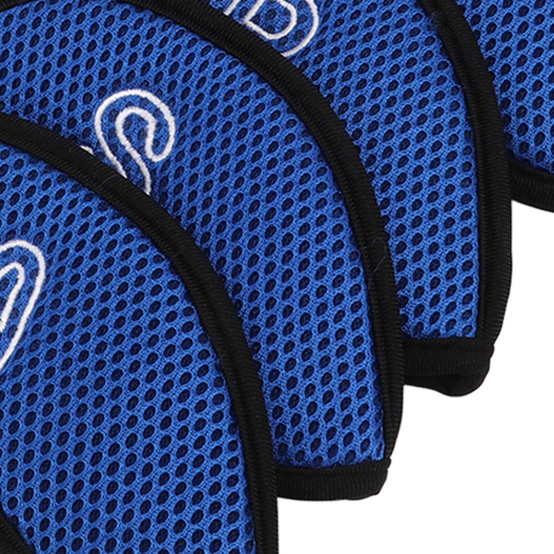 10 PCS Golf Club Head Covers Golf Iron Pole Net