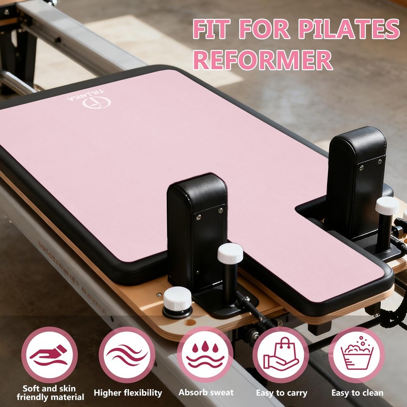 Non-Slip Pilates Reformer Mat, 2mm Thick Pilates Reformer Machine Cover