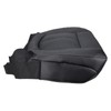 AUTOKAY Black Driver Bottom Leather Seat Cover Fits for Ford