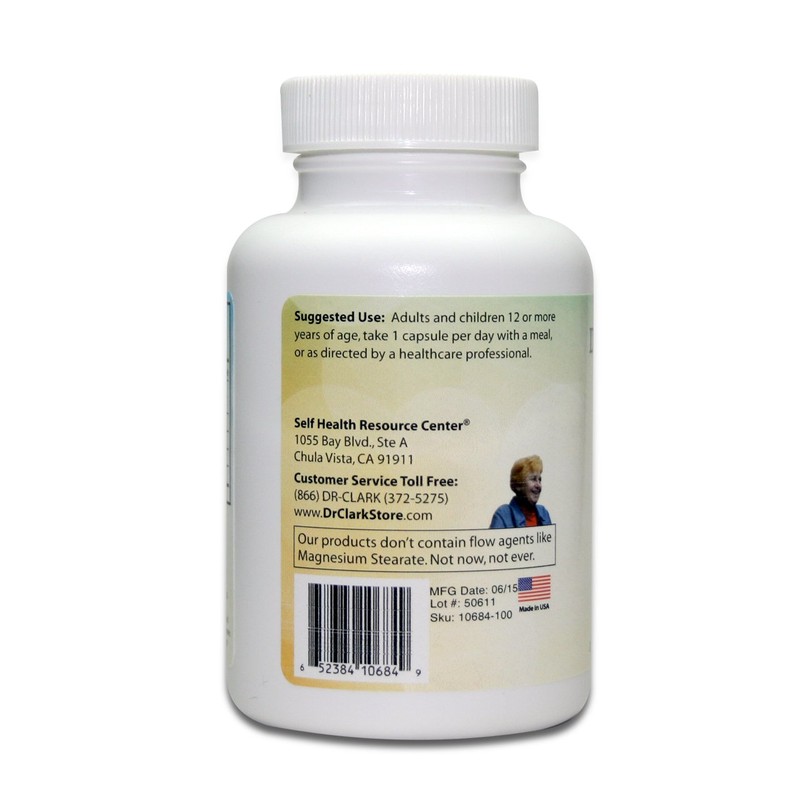 Dr. Clark Raz-Caps Supplement, 500mg, 100 Gelatin Capsules