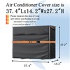 Mini Split Air Conditioner Cover for Outside Units,600D Waterproof Air