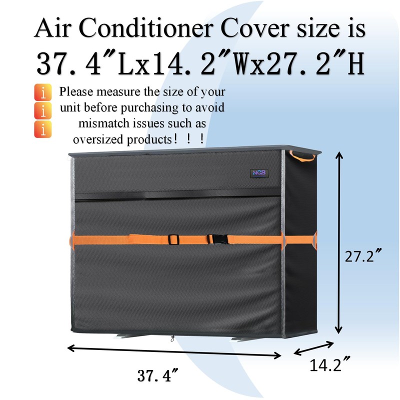 Mini Split Air Conditioner Cover for Outside Units,600D Waterproof Air