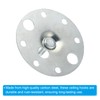 PATIKIL 203lbs 75mm Steel Ceiling Hooks, 2pcs Ceiling Fan Hook