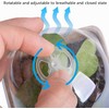 QYINXIU 20 Pcs Biodegradable Nursery Pots, Seeding Starter Pots for