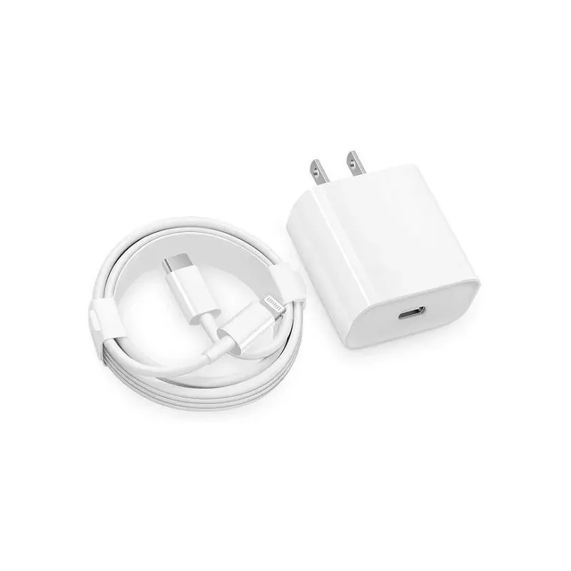 Eco R. Combo Set Cargador Celular Carga Rápida Cubo +