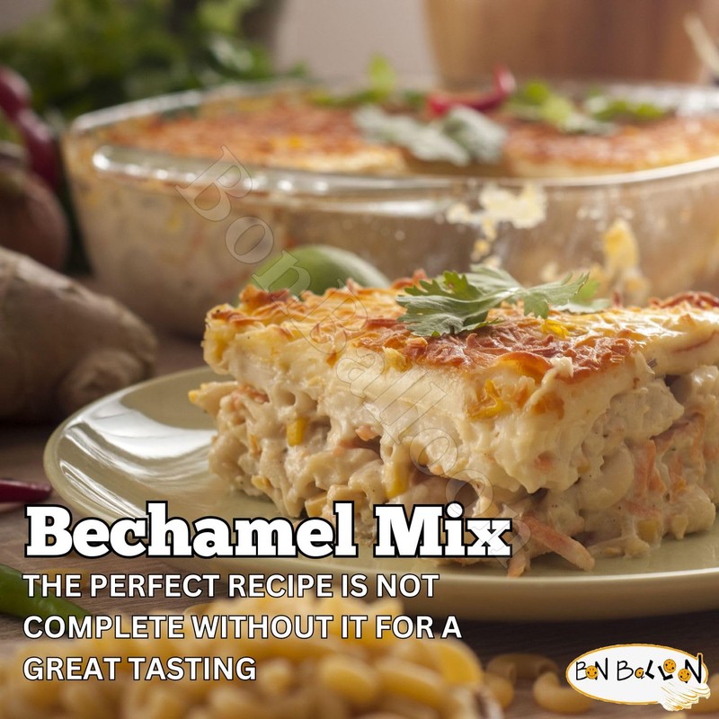 Bechamel Mix With Cheese Powder Flavor Cheesy Béchamel Spice Easy