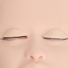 Lash Mannequin Face 3 Pairs Removable Eyelids Eyelash Extension Practice