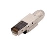 SATMAXIMUM Cat8 Shielded Tool-Free RJ45 Connector, Field Termination Plug, 22-26AWG,