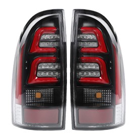 PIT66 LED Tail Lights Assembly,Compatible with 2005-2015 Toyota Tacoma Tail Lamp Left Driver And Right Passenger Side