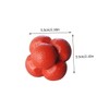 BIUDECO 3pcs Hexagonal Fitness Balls Reaction Balls for Gym Agile