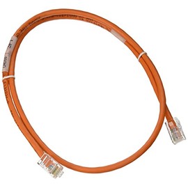 C2G 24494 Cat5e Crossover Cable - Non-Booted Unshielded Network Patch Cable, Orange (3 Feet, 0.91 Meters)