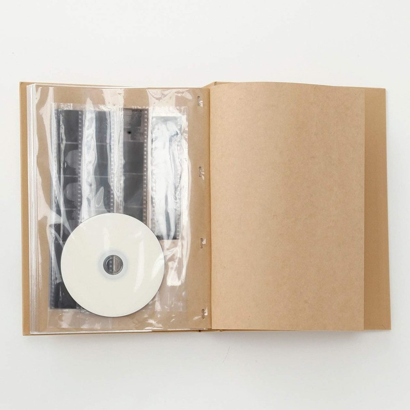 Muji 82111248 Photo Album, 3 Columns, Large Size, 300 Sheets