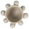 Bloomingville 4.25 Inches Round Stoneware Planter with Orbs and Reactive