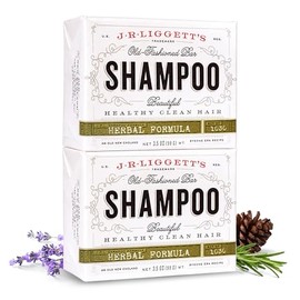 JRLIGGETTS Champú En Barra - Fórmula Herbal, Champú En Barra Totalmente Natural Para Cabello Con Aceite De Coco Y Aceite De Ricino, Sin Sulfatos, Sin 