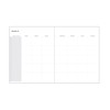 Blue Sky Everygirl Non-Dated Planner, Weekly & Monthly Layout, Bookbound,