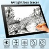 Ultra Thin Light Pad for Tracing, A4 Drawing Light Board