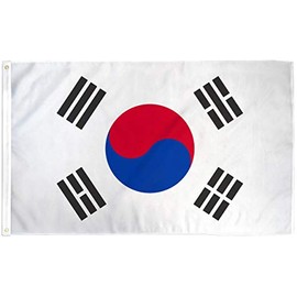 3x5 South Korea Flag Korean Banner Country Indoor Outdoor Pennant New Huge