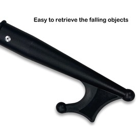 Jashem Boat Hook Attachment Premium Durable Black Nylon Mooring Marine Boat Kayak Raft Dinghy Hook Head Replacement Top Attachment for 1'' Pipe or Tube