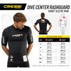 Cressi Men's Man Black Dive Center Men s Rash Guard
