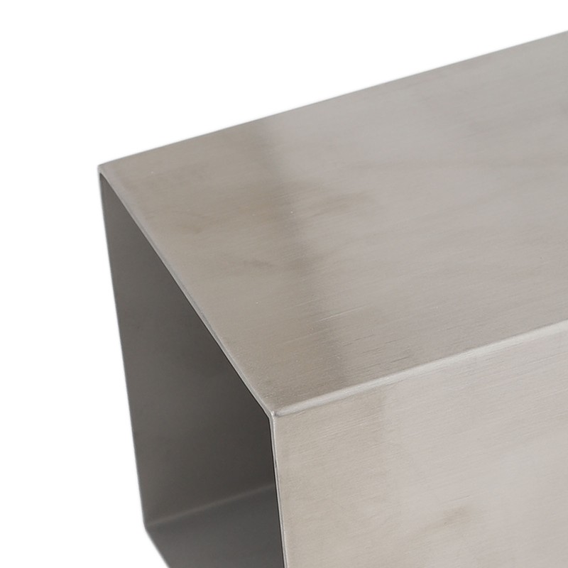 Pencil Cup 304 Stainless Steel Pencil Holder Thicken Durable Rectangular