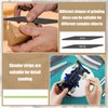 Leriton 70 Pcs Sanding Sticks Set for Plastic Models Includes