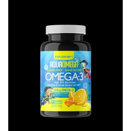 AQUAOMEGA High EPA Kids Orange 60 Gummies