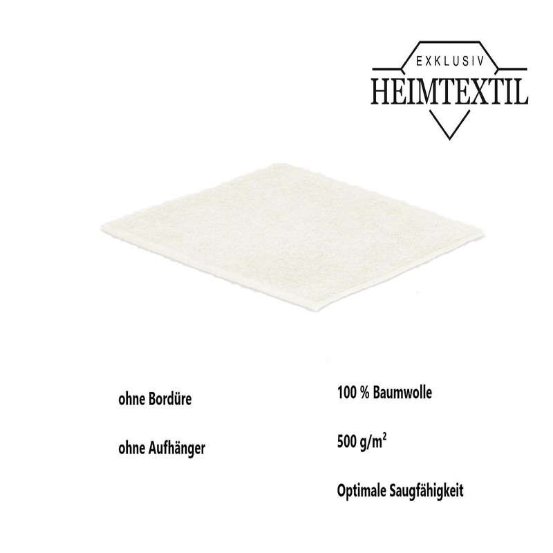 EXKLUSIV HEIMTEXTIL Flannel Set of 4 30 x 30 cm