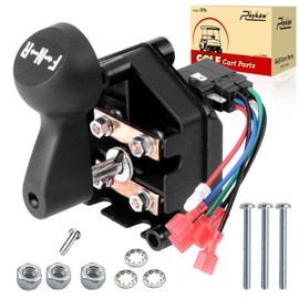 Roykaw Golf Cart Forward and Reverse Switch Assembly with Handle Compatible with Club Car DS 1996-up 48 Volt Golf Cart Models, Replaces OEM # 101753005, 1012987