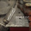 KOTVTM Tungsten Carbide Burr Set SA-5 Double Cut Rotary Burr