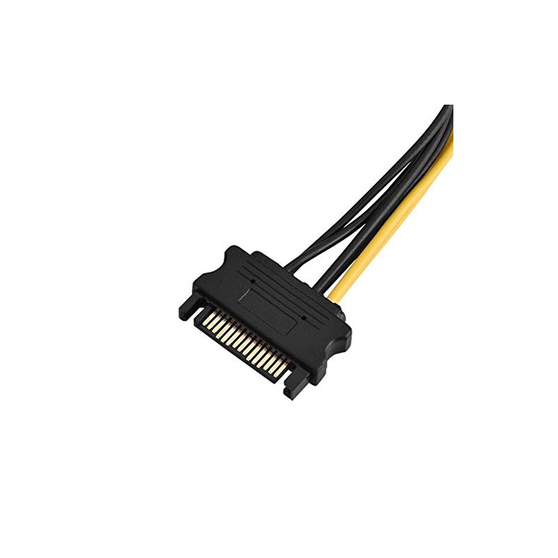 15 Pin to 8 Pin SATA to PCI-E Computer Graphics