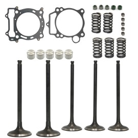 Unbranded For Yamaha YZ450F 2003-2009 Intake Exhaust Valve Seal Tappet Gasket Spring Kit