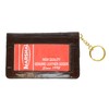 Eel Skin Soft Leather Change Purse Coin Wallet with Key